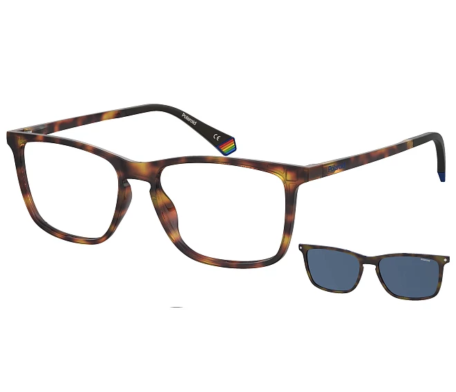 Lunettes de vue Polaroid PLD-6139-CS 086/C3 55 16 Havane