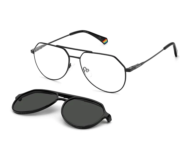 Lunettes de vue Polaroid PLD-6156-CS 807M9 56 16 Noir