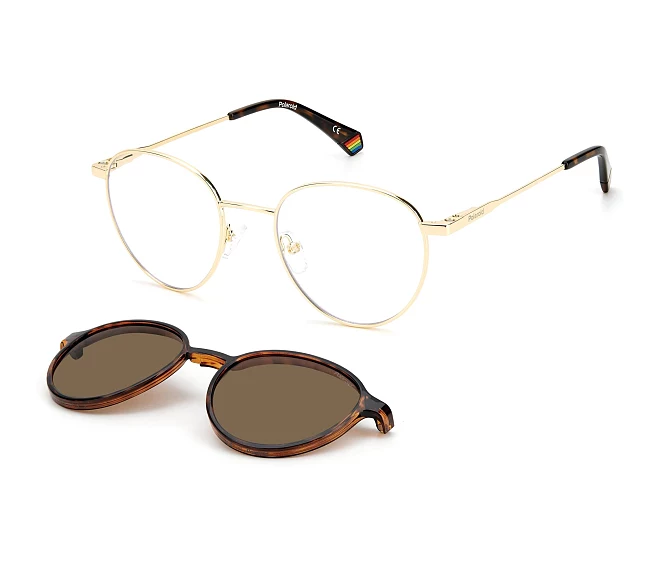 Lunettes de vue Polaroid PLD-6158-CS J5GSP 51 20 Or