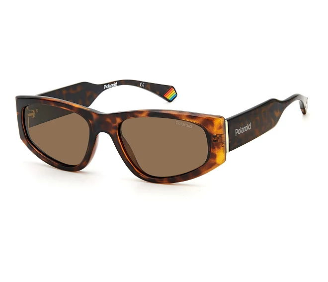 Lunettes de soleil Polaroid PLD-6169-S 086/SP 55 18 Havane