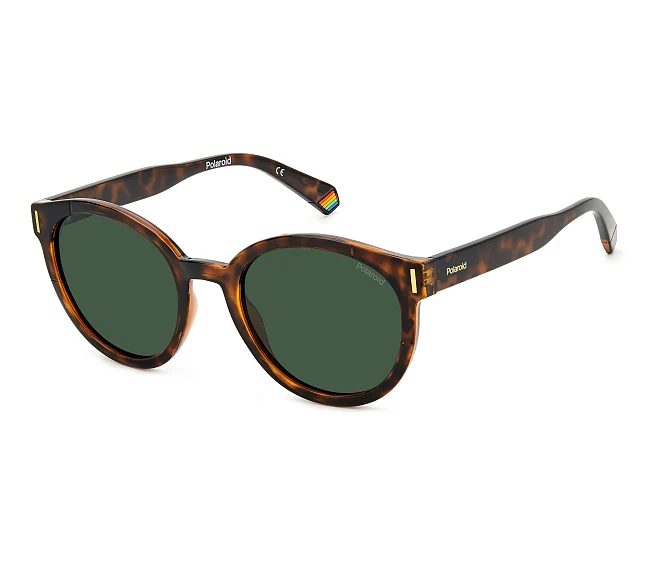 Lunettes de soleil Polaroid PLD-6185-S 086/UC 52 21 Havane