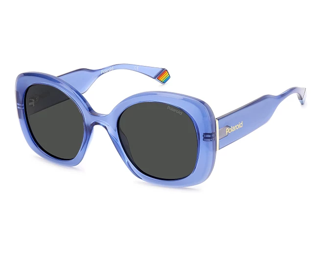 Lunettes de soleil Polaroid PLD-6190-S MVU/M9  52 23 BleuRouge