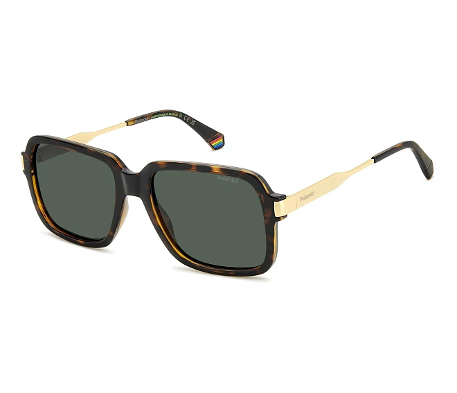 Lunettes de soleil Polaroid PLD-6220-S-X 086/UC 56 18 Havane