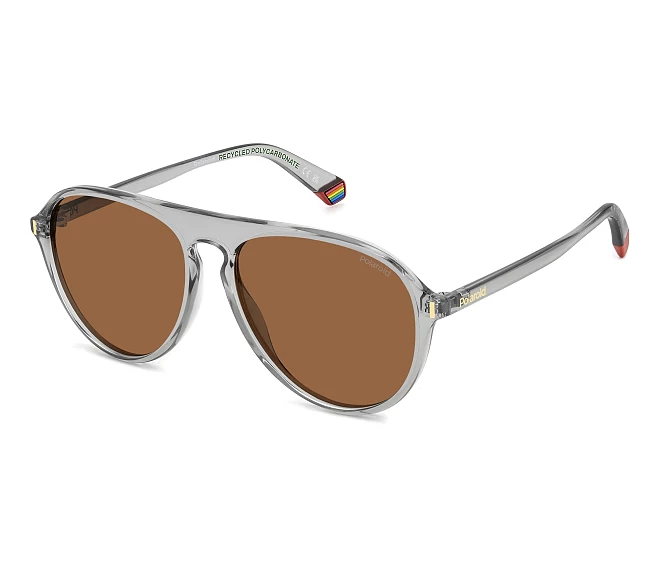 Lunettes de soleil Polaroid PLD-6225-S KB7/HE 57 15 Gris