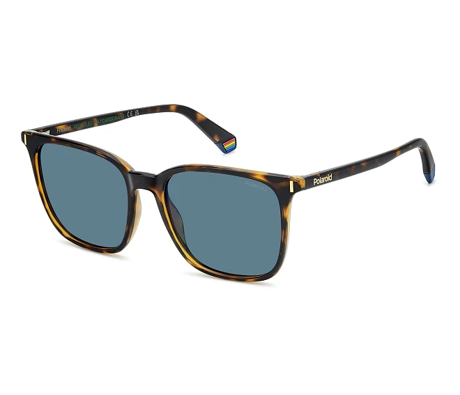 Lunettes de soleil Polaroid PLD-6226-S 086/C3 54 17 Havane