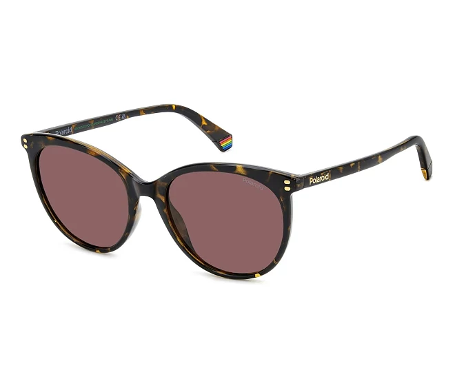 Lunettes de soleil Polaroid PLD-6231-S 086/KL 55 18 Havane