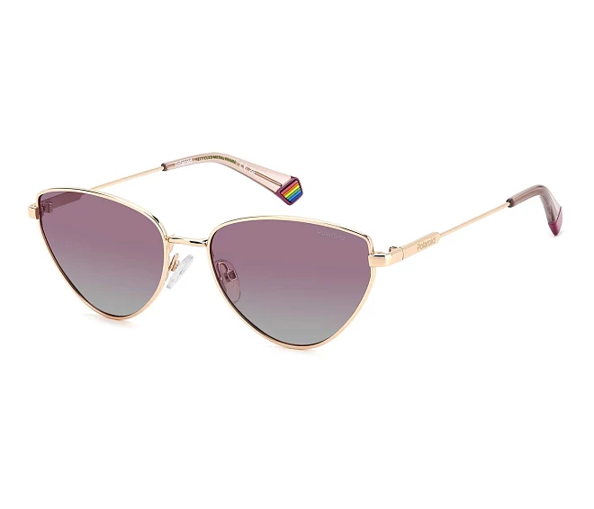 Lunettes de soleil Polaroid PLD-6234-S-X EYR/GC 57 17 Rose doréRose