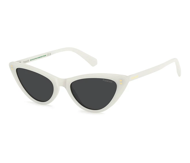 Lunettes de soleil Polaroid PLD-6246-S VK6/M9 52 18 Blanc