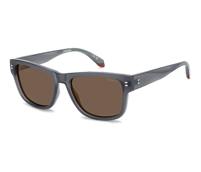 Lunettes de soleil Polaroid PLD-6252-S-X XW0/SP 55 18 BleuGris