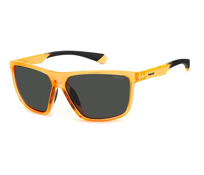 Lunettes de soleil Polaroid PLD-7044-S YDT/M9 60 13 OrangeNoir