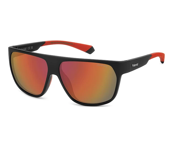 Lunettes de soleil Polaroid PLD-7053-S BLX/OZ 60 12 NoirRouge