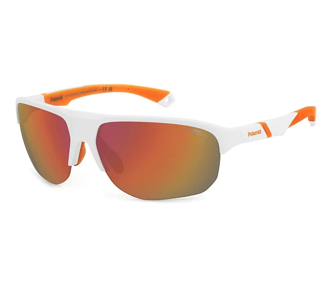 Lunettes de soleil Polaroid PLD-7059-S 6HT/BG 70 9 Blanc