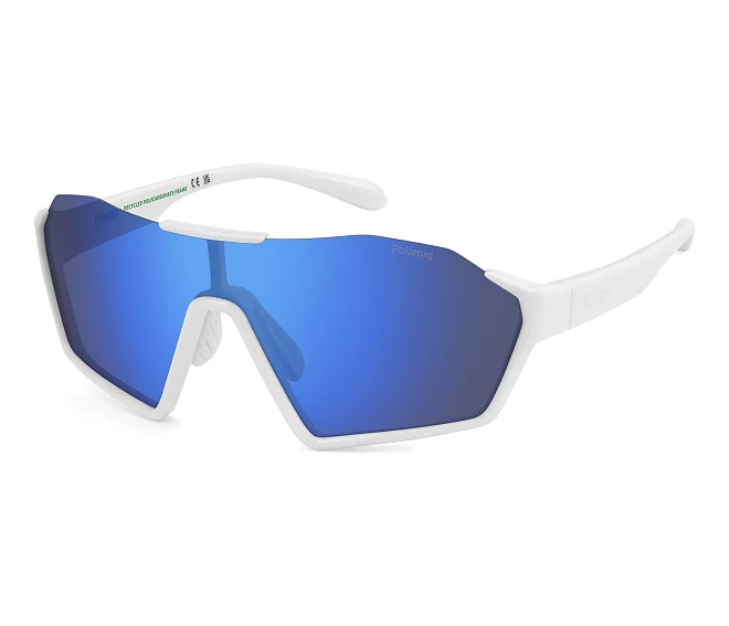 Lunettes de soleil Polaroid PLD-7062-S VK6/5X   Blanc
