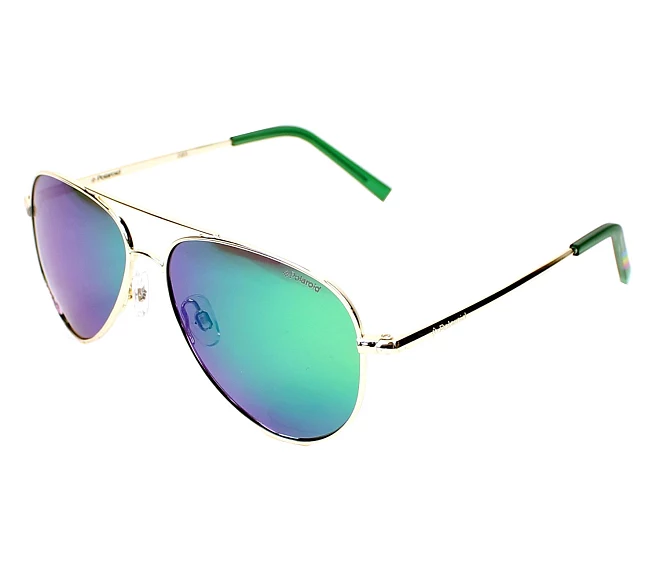 Lunettes de soleil Polaroid PLD-8015-N J5G/K7 52 12 Or