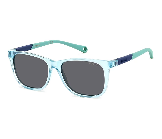 Lunettes de soleil Polaroid PLD-8058-S MVU/M9 48 13 BleuRouge