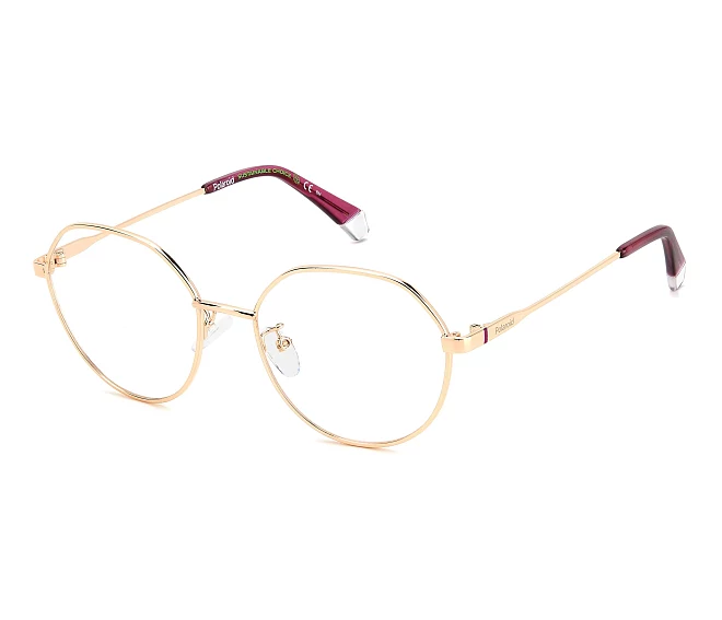 Lunettes de vue Polaroid PLD-D490-G DDB 52 18 Rose doré