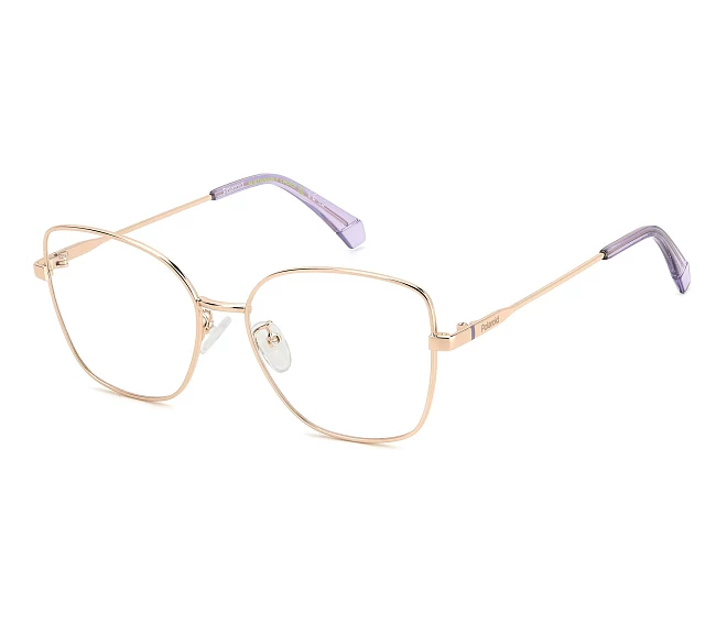 Lunettes de vue Polaroid PLD-D521-G DDB 55 16 Rose doré
