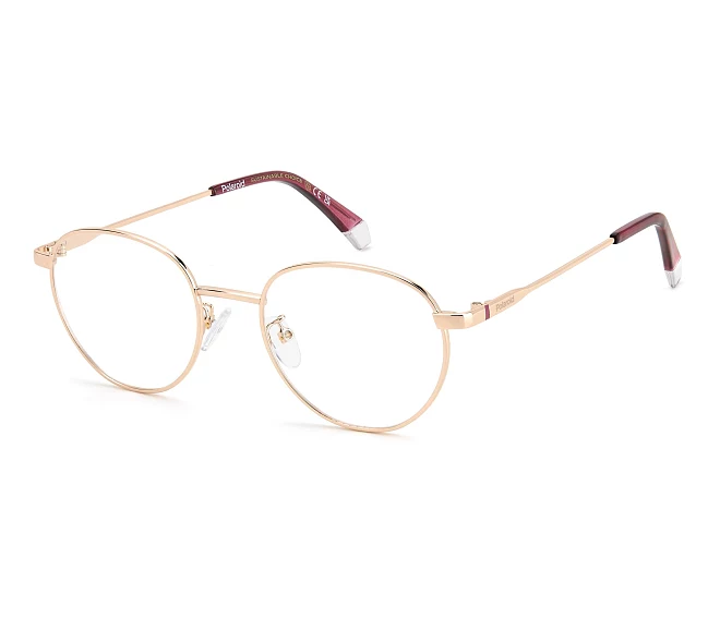Lunettes de vue Polaroid PLD-D522-G DDB 49 20 Rose doré