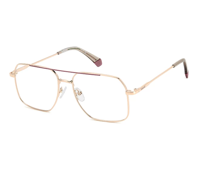 Lunettes de vue Polaroid PLD-D554 EYR 55 16 Rose doréRose