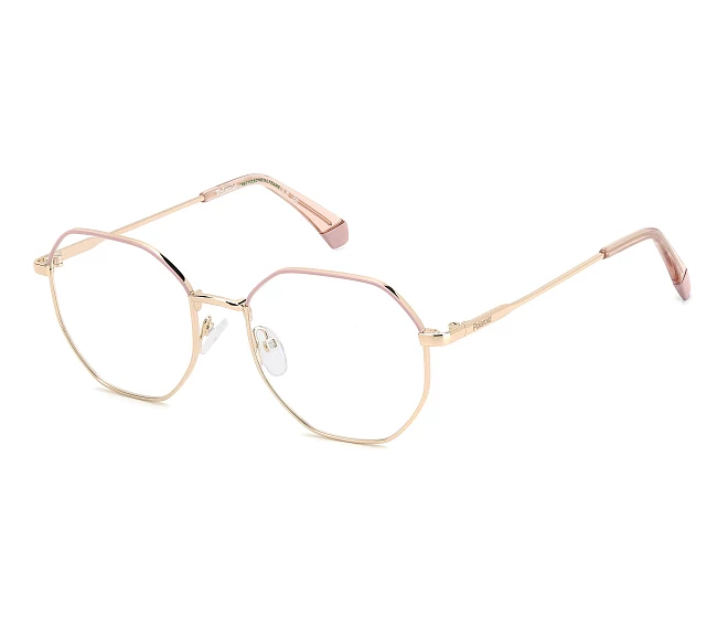 Lunettes de vue Polaroid PLD-D555 EYR 52 18 Rose doréRose