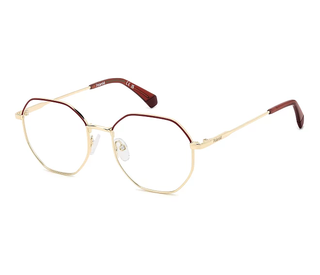 Lunettes de vue Polaroid PLD-D555 NOA 52 18 Rose doré