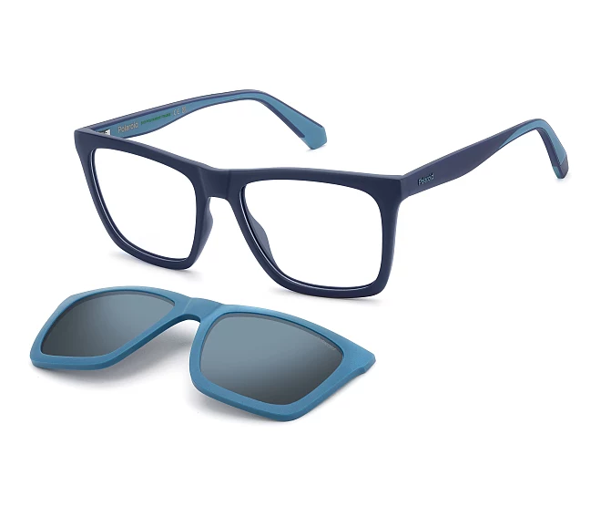 Lunettes de vue Polaroid PLD-D591-C FLL/5X 55 17 Bleu