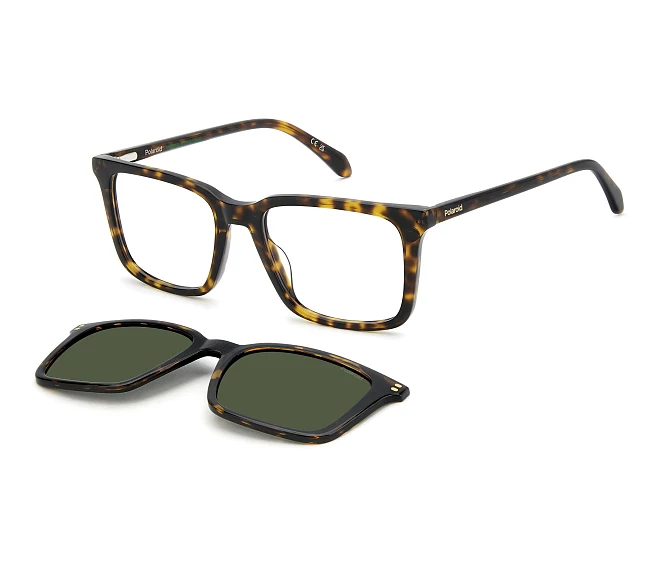 Lunettes de vue Polaroid PLD-D604-C 086/UC 53 19 Havane