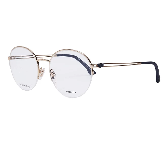 Lunettes de vue Police VPL880M 0300 52 18 OrBleu
