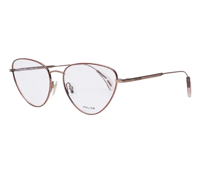 Lunettes de vue Police VPL927 0SA9 55 16 RoseRose doré