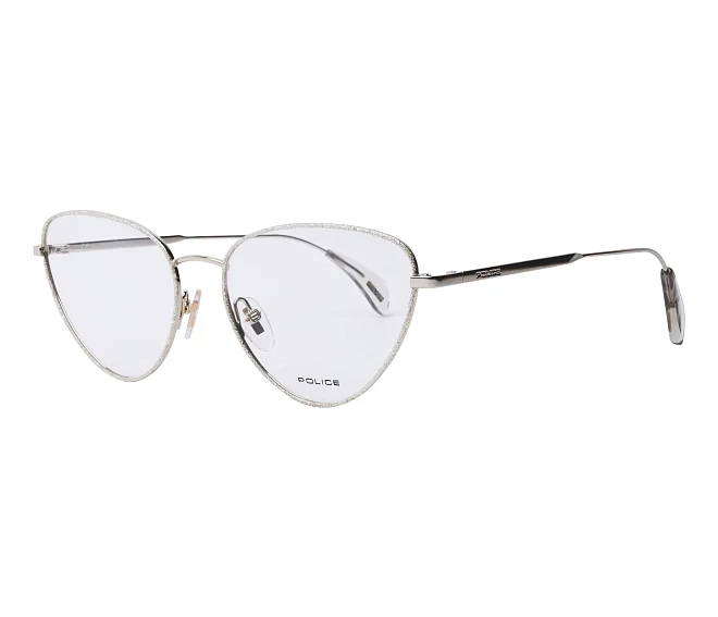Lunettes de vue Police VPL927 0SNC 55 16 ArgentMétal