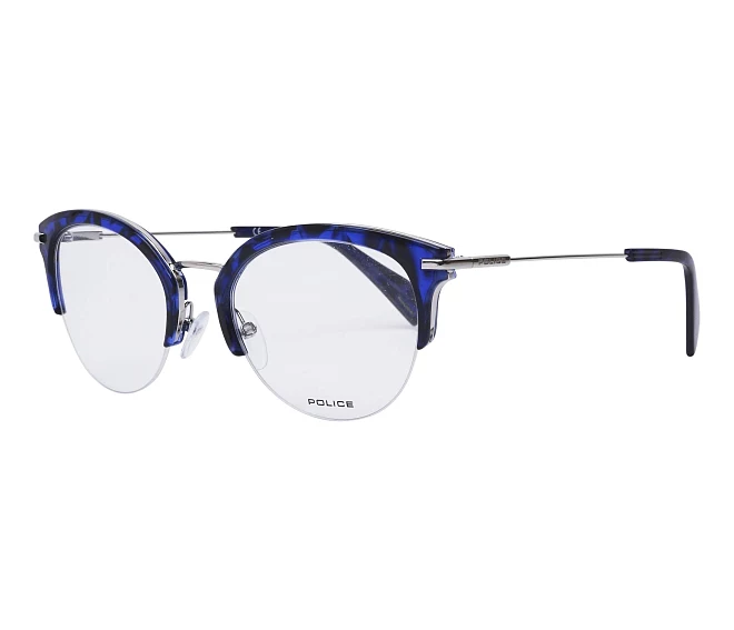 Lunettes de vue Police VPL418 0L93 50 20 BleuMétal