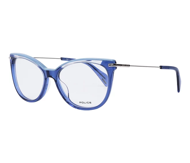 Lunettes de vue Police VPL505 0955 53 16 BleuMétal