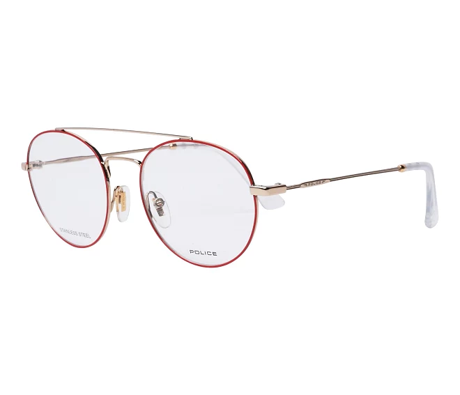 Lunettes de vue Police VPL728 0357 49 18 RougeOr
