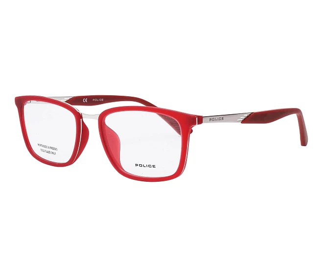 Lunettes de vue Police VK063 7CSM 49 18 RougeArgent