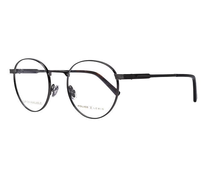 Lunettes de vue Police VPLE24 0568 50 21 GunmetalHavane
