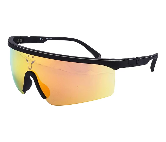 Lunettes de soleil Police SPLA-28 6AAY   Noir