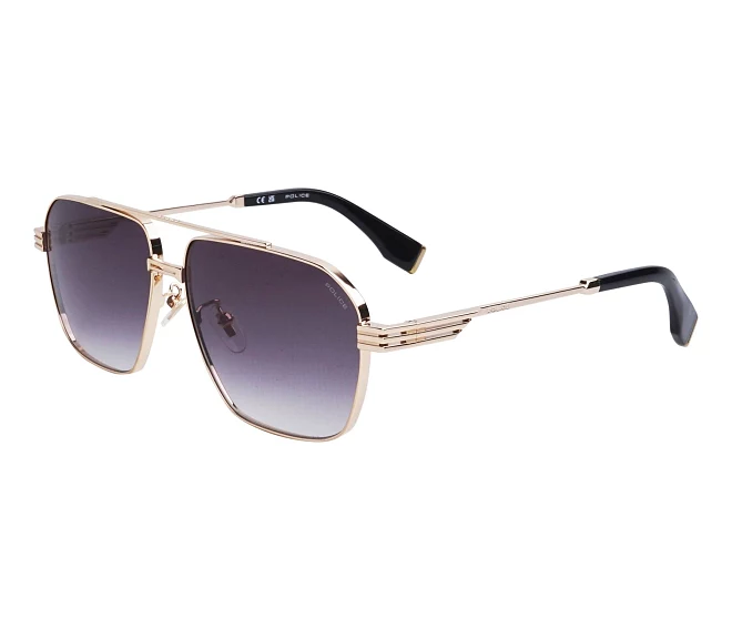 Lunettes de soleil Police SPLQ91 0300 60 14 Or