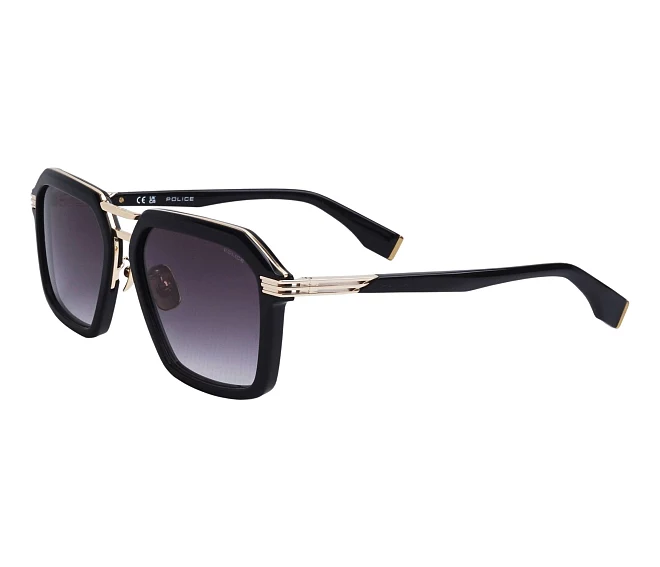 Lunettes de soleil Police SPLQ92 0300 58 18 NoirOr