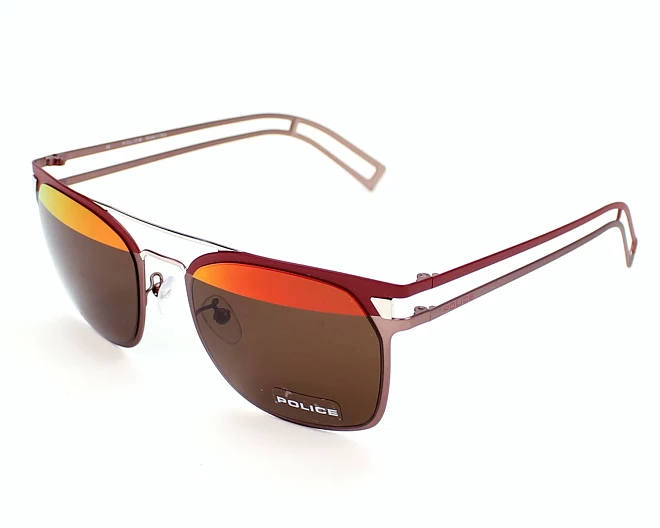 Lunettes de soleil Police S-8958 SN8H 52 20 RoseViolet
