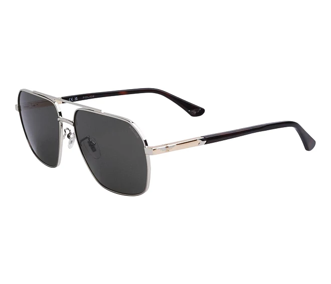 Lunettes de soleil Police SPLQ85 0579 61 15 Argent