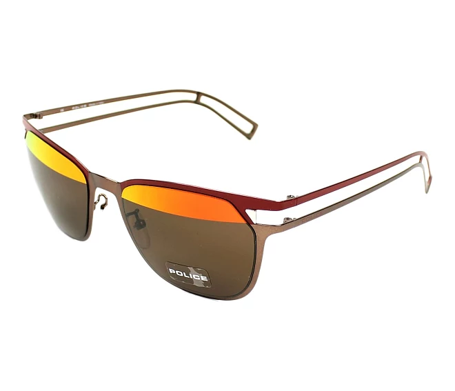 Lunettes de soleil Police S-8965 SN8H 54 19 BronzeBordeaux
