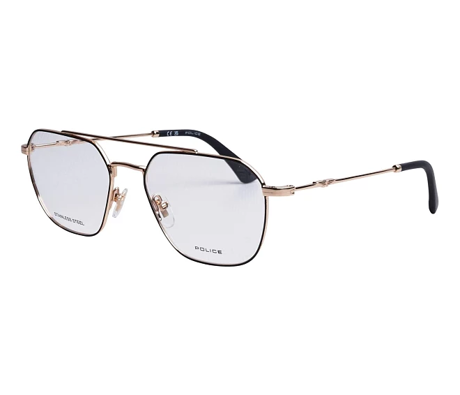 Lunettes de vue Police VPLP08 302Y 54 18 NoirOr