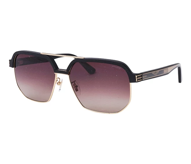 Lunettes de soleil Police SLPF11 0302 61 15 NoirOr