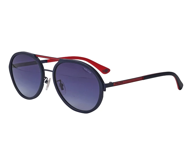 Lunettes de soleil Police SPL-A-57 0696 57 18 BleuRouge