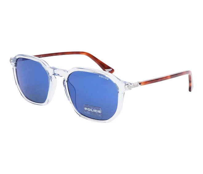 Lunettes de soleil Police SPLU-69 71MB 53 20 CristalHavane