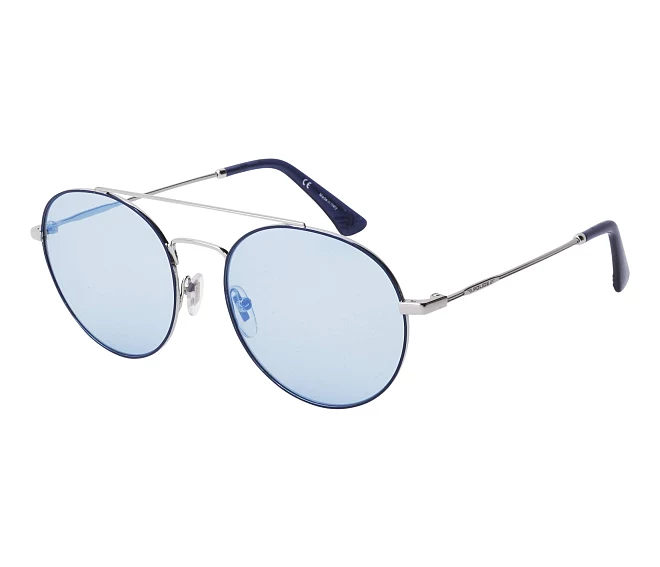 Lunettes de soleil Police SPL728 E70X 54 18 GrisBleu