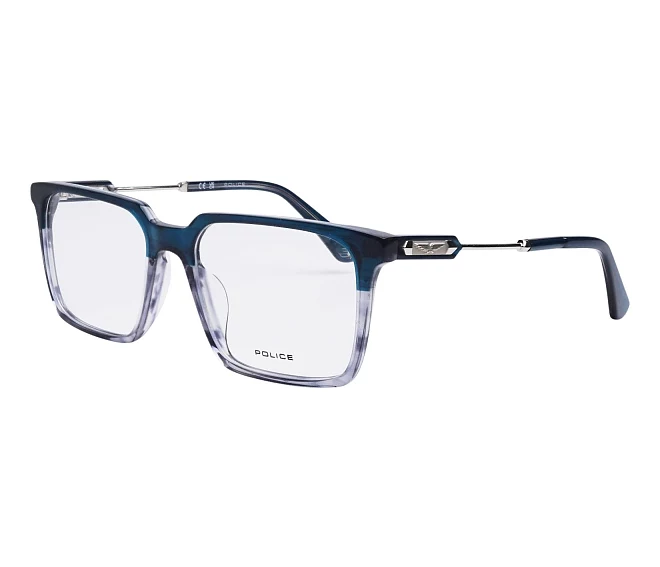 Lunettes de vue Police VPLN-28 02A6 53 17 BleuGris