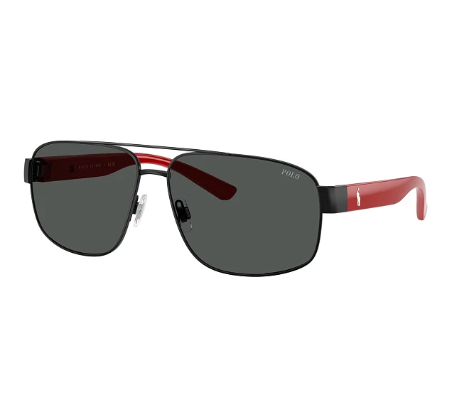 Lunettes de soleil Polo Ralph Lauren PH3156 926787 62 14 Noir