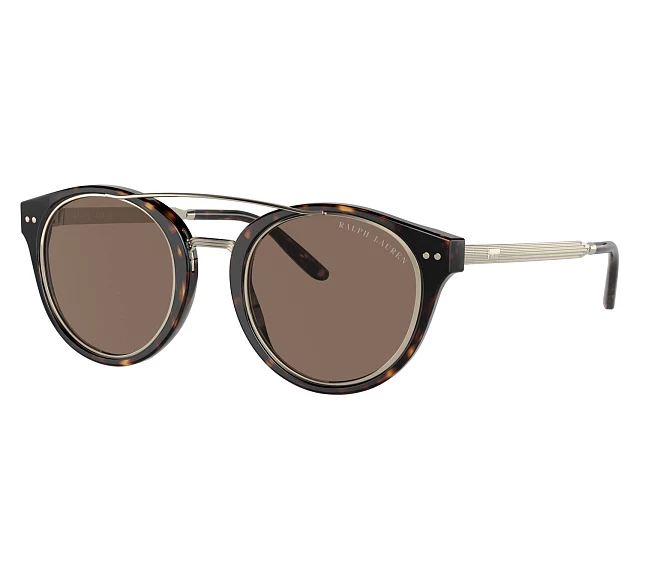 Lunettes de soleil Ralph Lauren RL8210 50025W 49 23 Havane