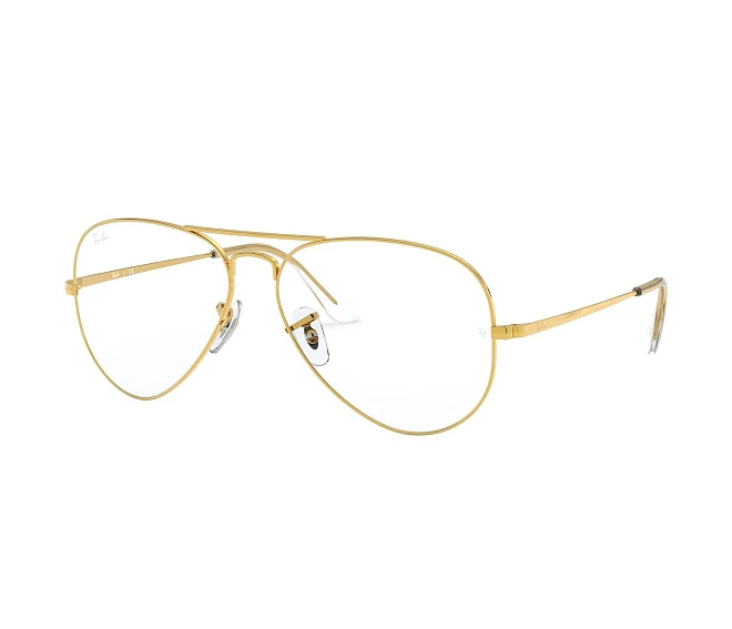 Lunettes de vue Ray-Ban RX-6489 3086 55 14 Or
